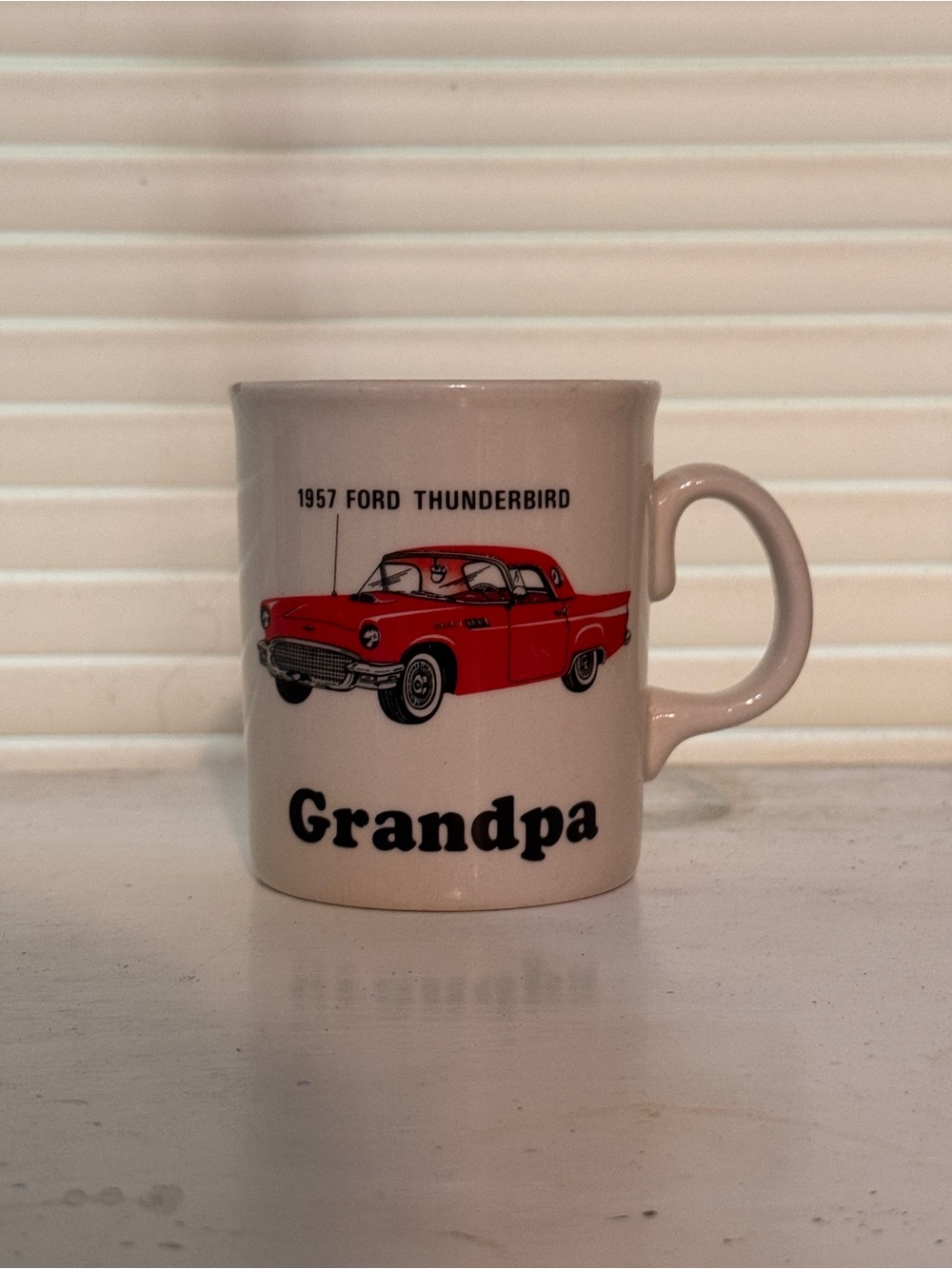 1957 Ford Thunderbird “Grandpa” mug